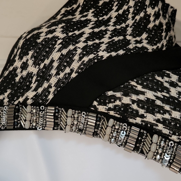 TWELFTH Street by Cynthia Vincent Houndstooth Cocktail Dress - Picture 8 of 8